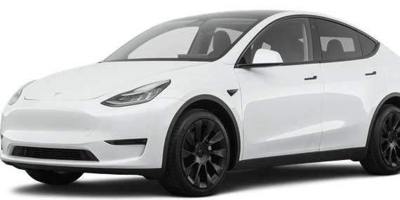 TESLA MODEL Y 2020 5YJYGDEF0LF014117 image
